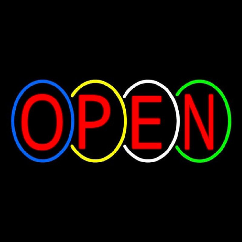 Open Neontábla