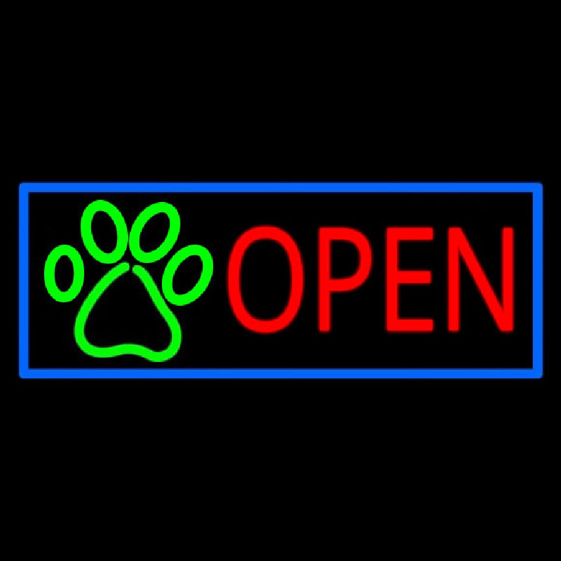 Open Neontábla