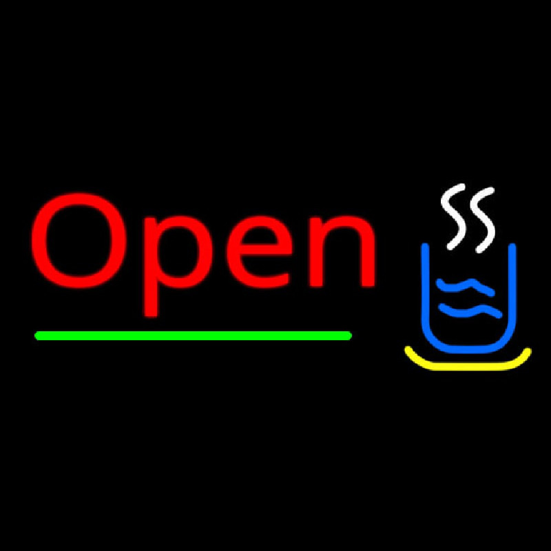 Open Neontábla