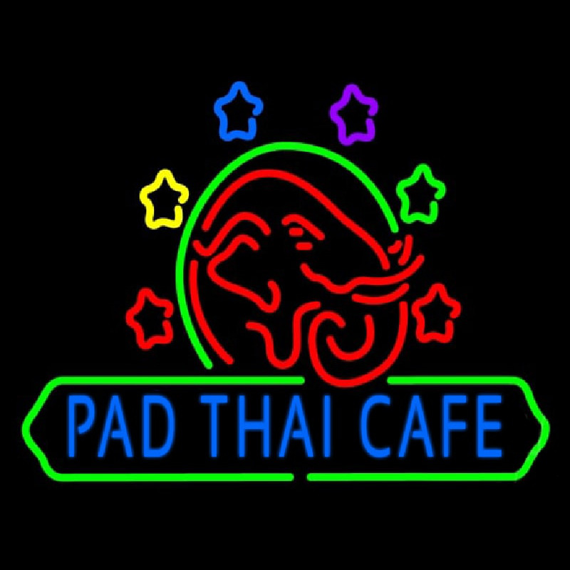 Pad Thai Cafe Neontábla