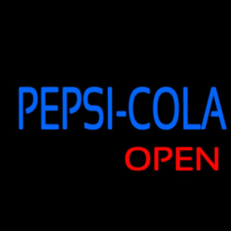 Pepsi Cola Open Neontábla