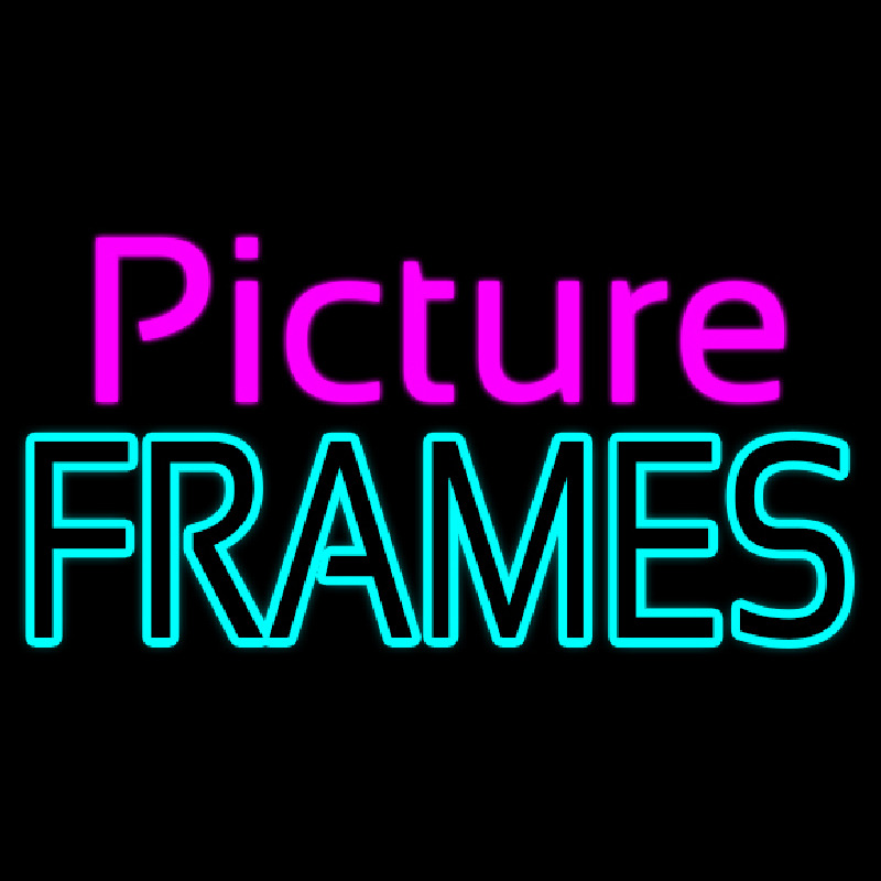 Picture Frames 1 Neontábla