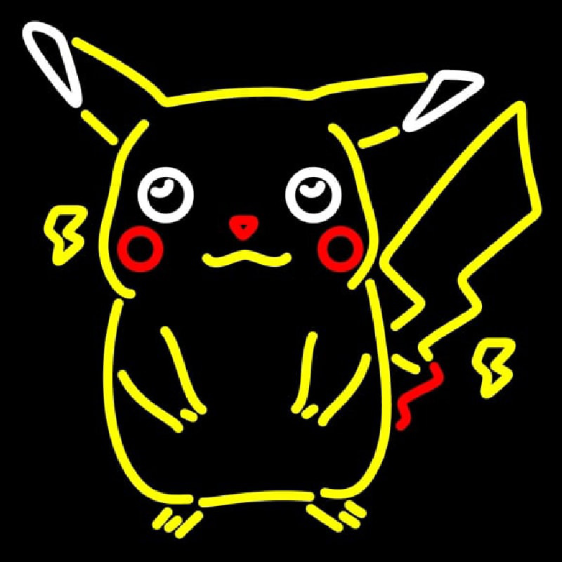 Pikachu Neontábla