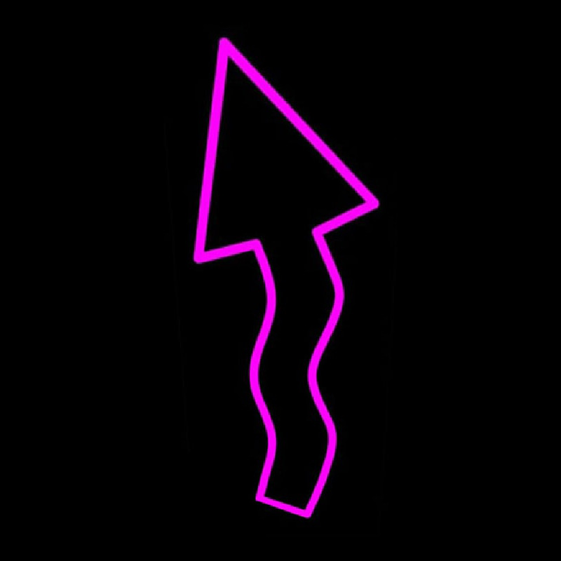 Pink Arrow Neontábla