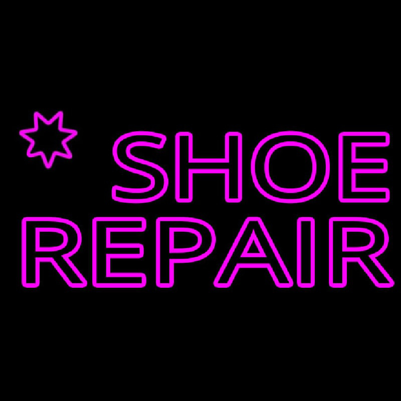 Pink Shoe Repair Neontábla