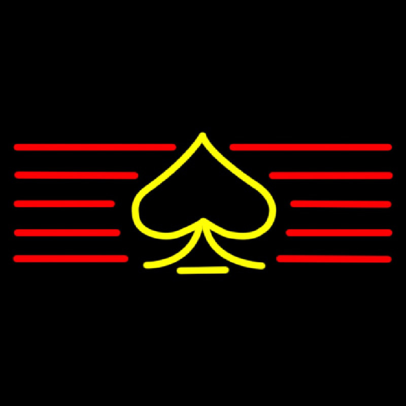 Poker Symbol 3 Neontábla