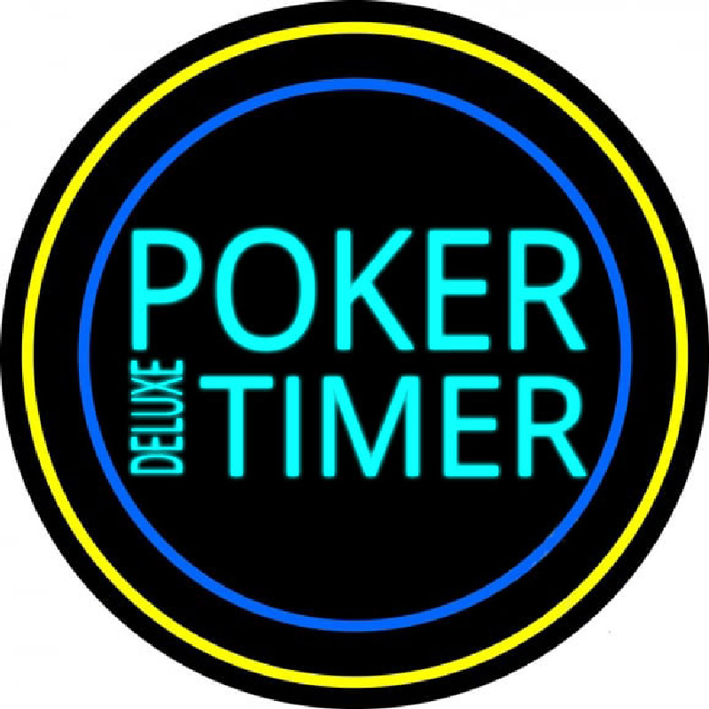 Poker Timer Delu e Neontábla