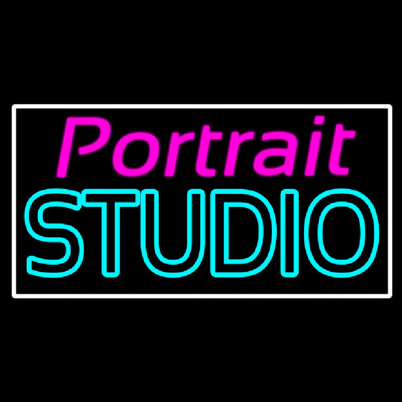 Portrait Studio Neontábla