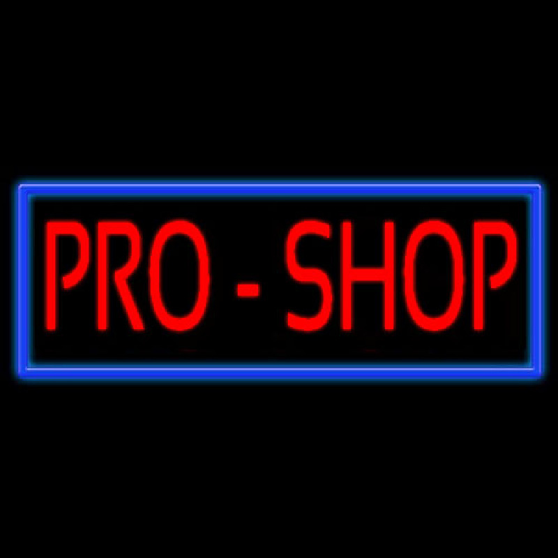 Pro Shop Neontábla