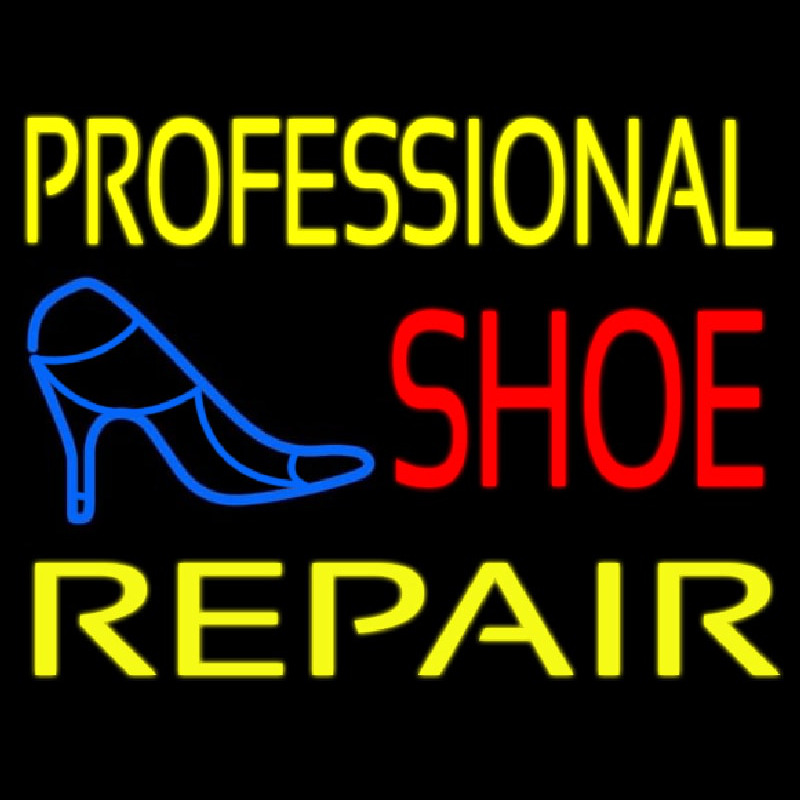 Professional Shoe Repair Neontábla