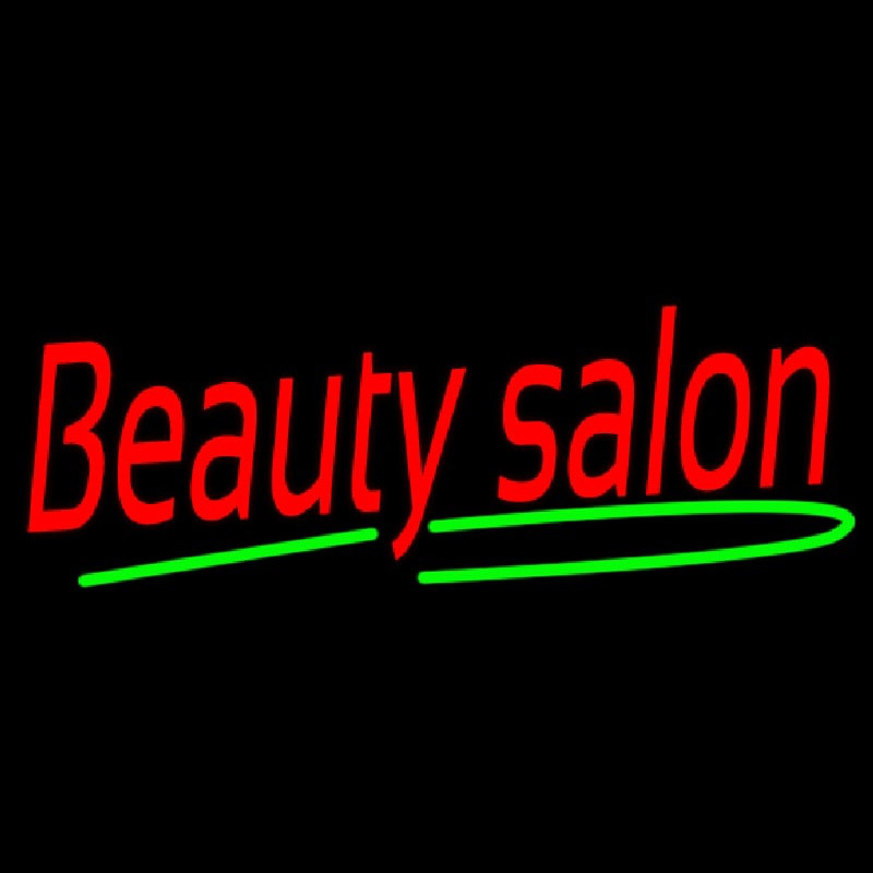 Red Beauty Salon Neontábla