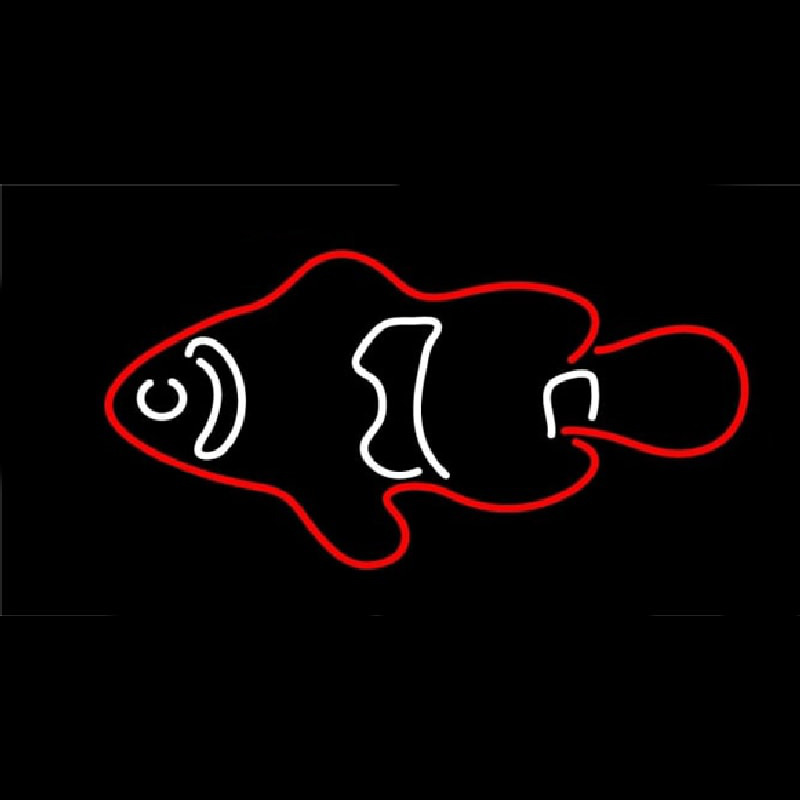 Red Fish 3 Neontábla