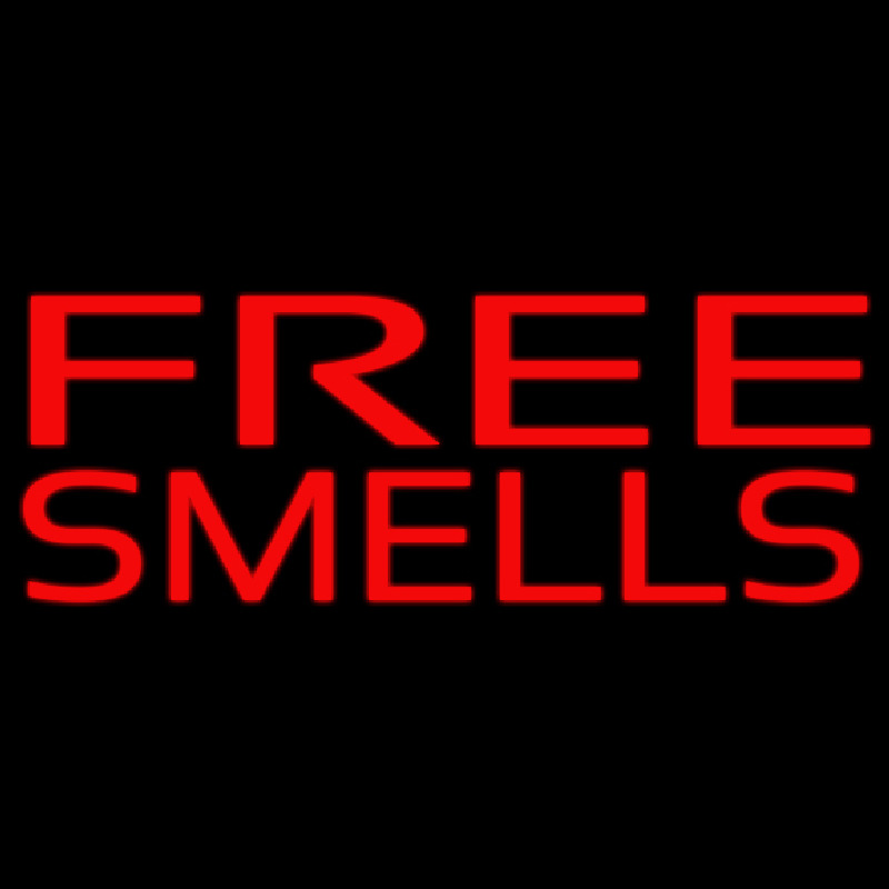 Red Free Smells Neontábla