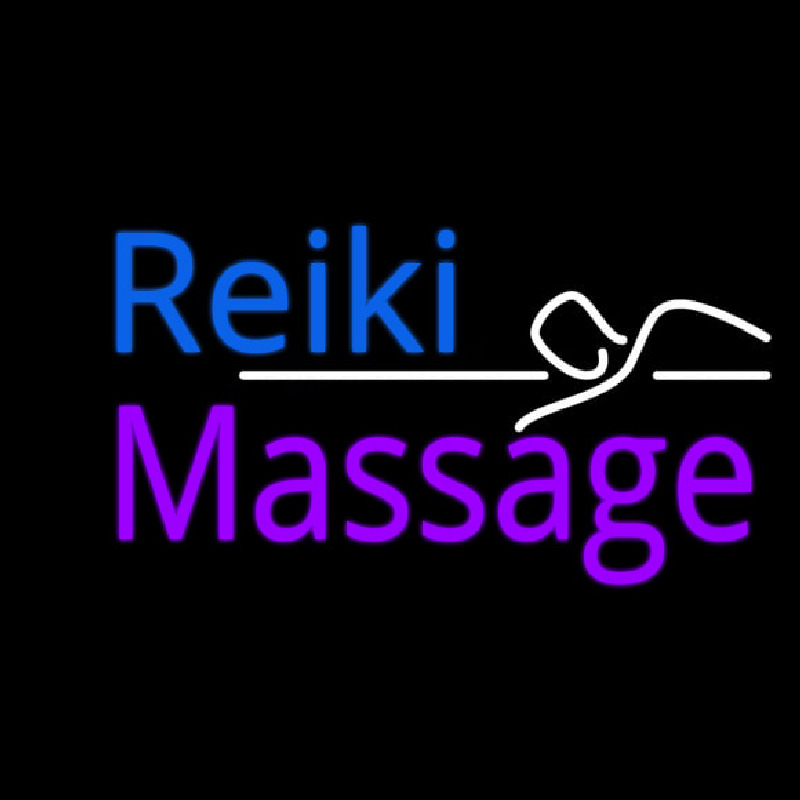 Reiki Massage Neontábla