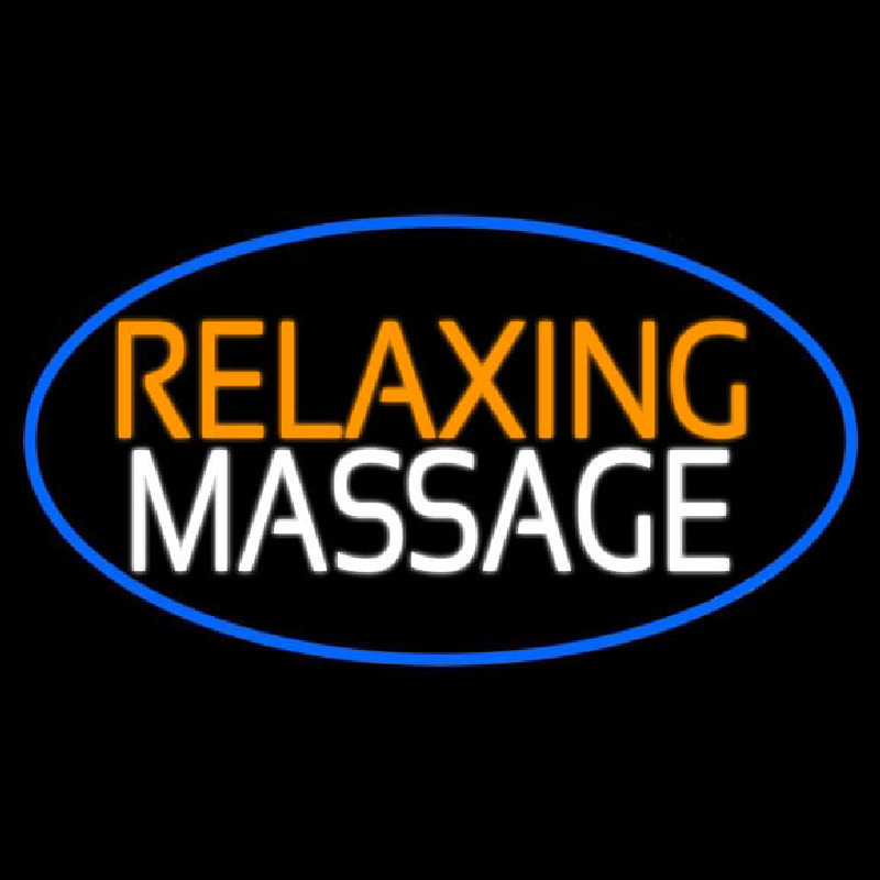 Rela ing Massage Neontábla