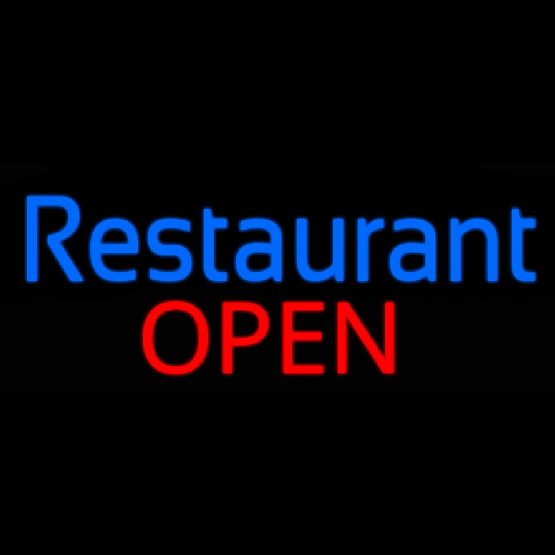 Restaurant Open Neontábla