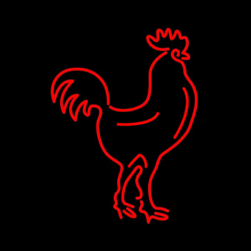 Rooster Neontábla