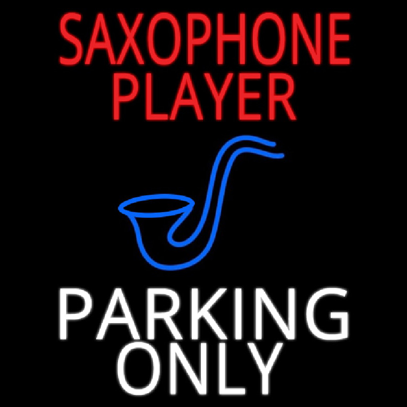 Sa ophone Player Parking Only 2 Neontábla