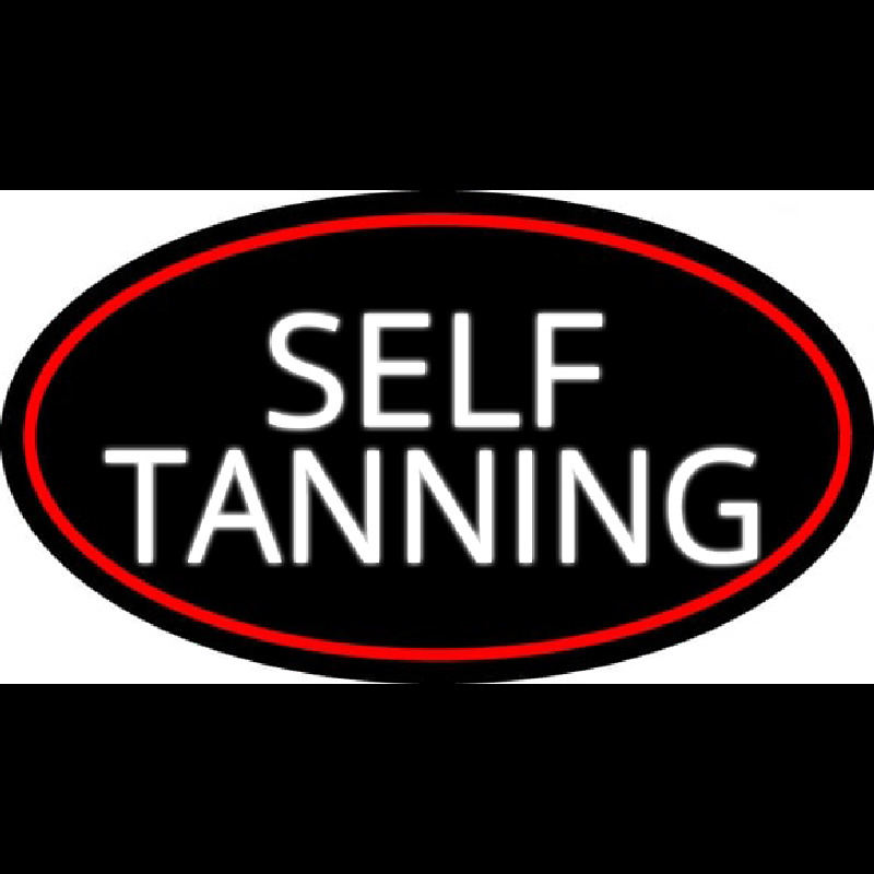 Self Tanning Neontábla