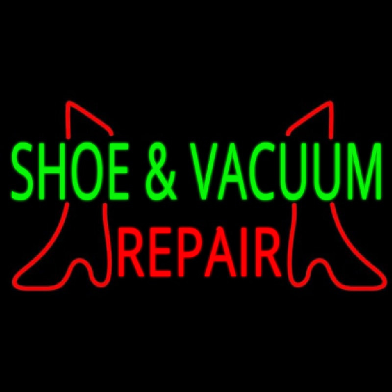 Shoe And Vacuum Repair Neontábla