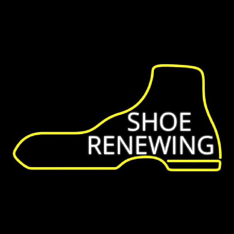 Shoe Renewing Neontábla