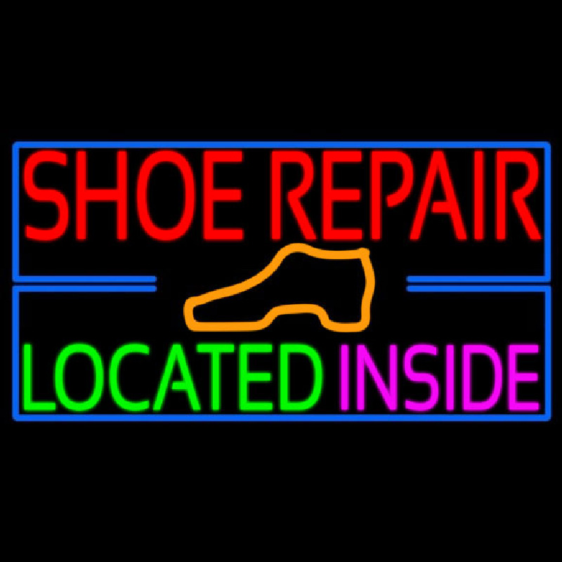 Shoe Repair Located Inside Neontábla