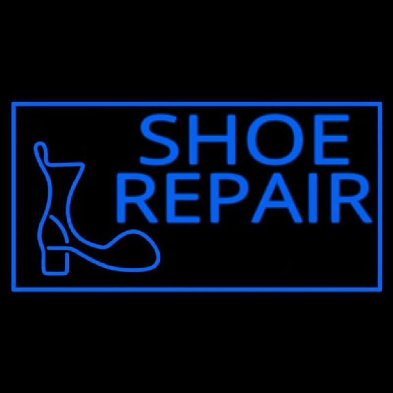 Shoe Repair Logo Neontábla