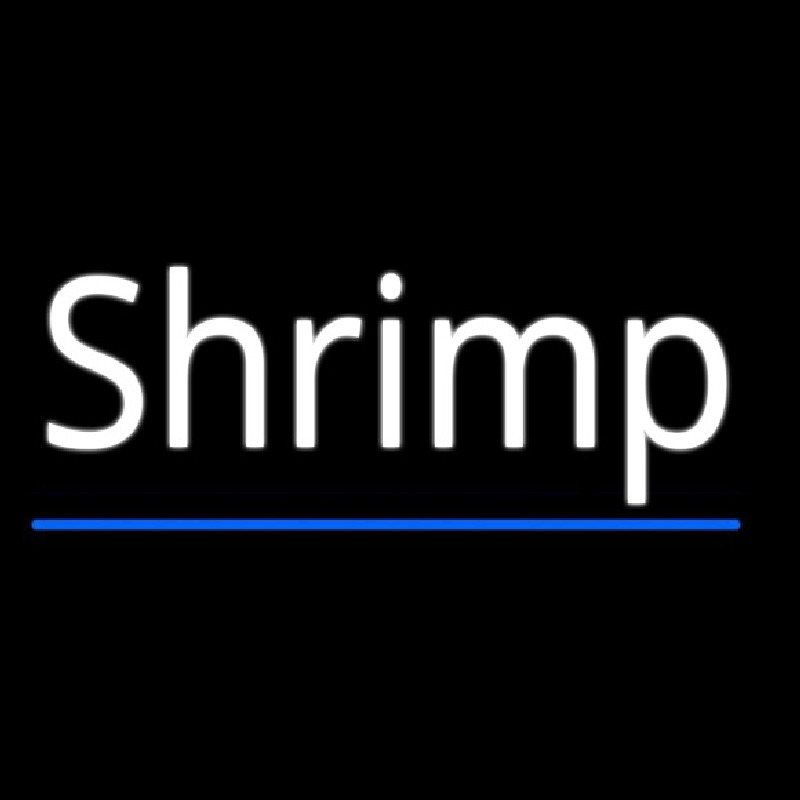 Shrimp Cursive 4 Neontábla