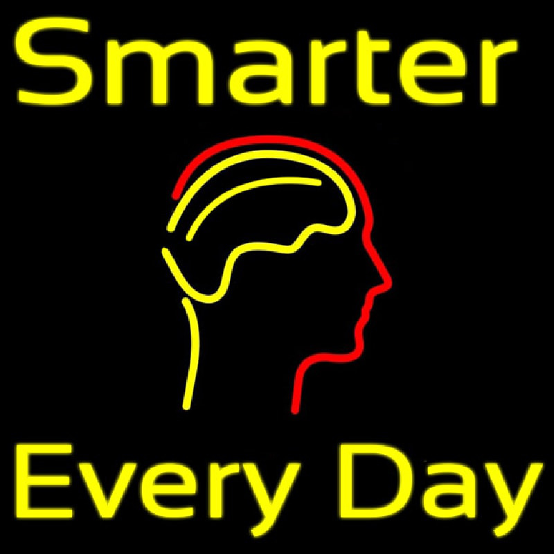 Smarter Every Day Neontábla