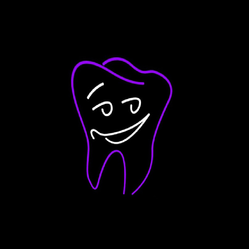 Smiling Dental Logo Neontábla