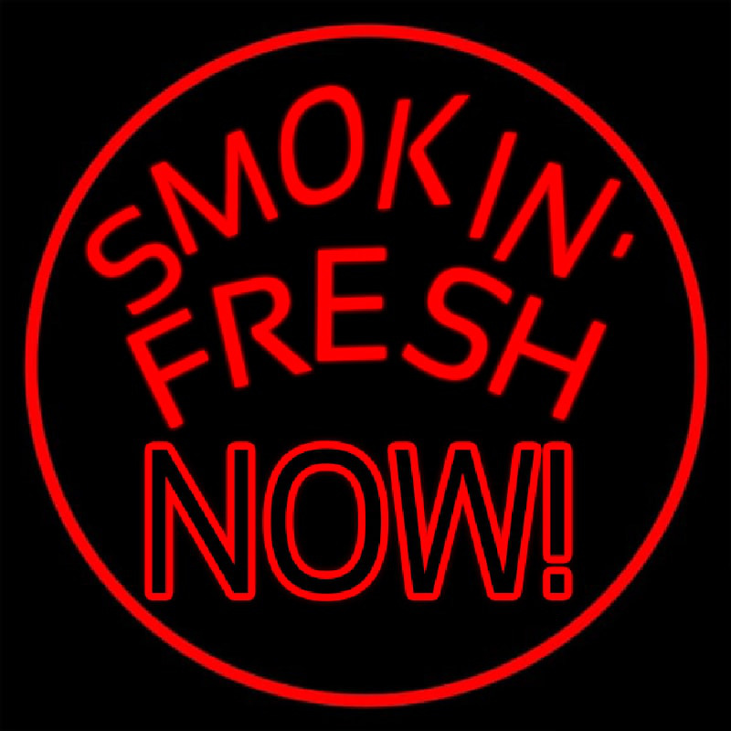 Smokin Fresh Now Neontábla