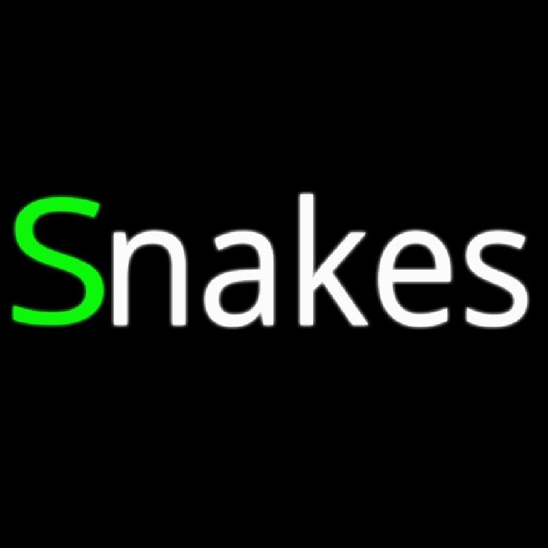 Snakes Neontábla