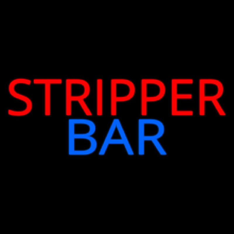 Stripper Bar Neontábla