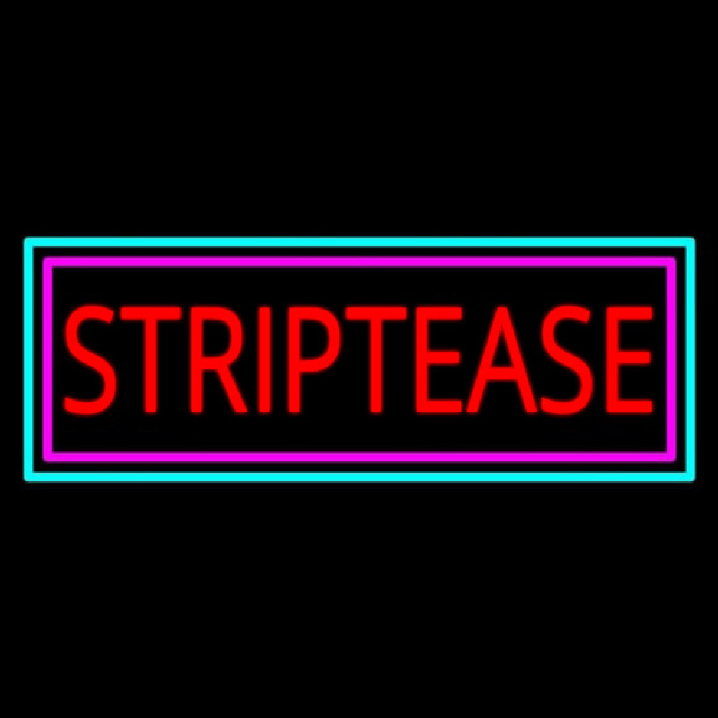 Striptease Neontábla