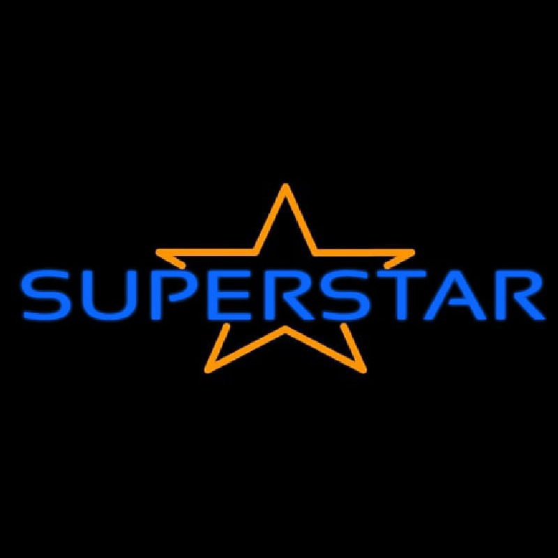 Superstar Neontábla