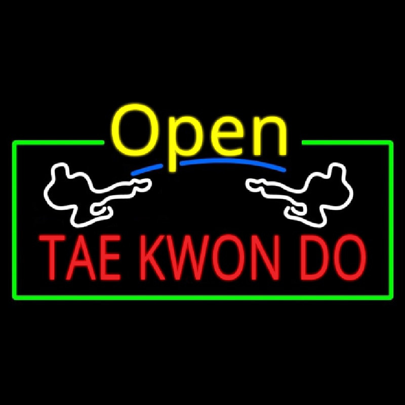 Tae Kwon Do Neontábla