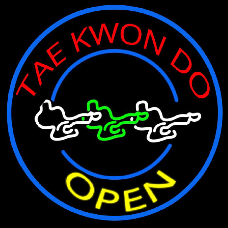 Tae Kwon Do Neontábla