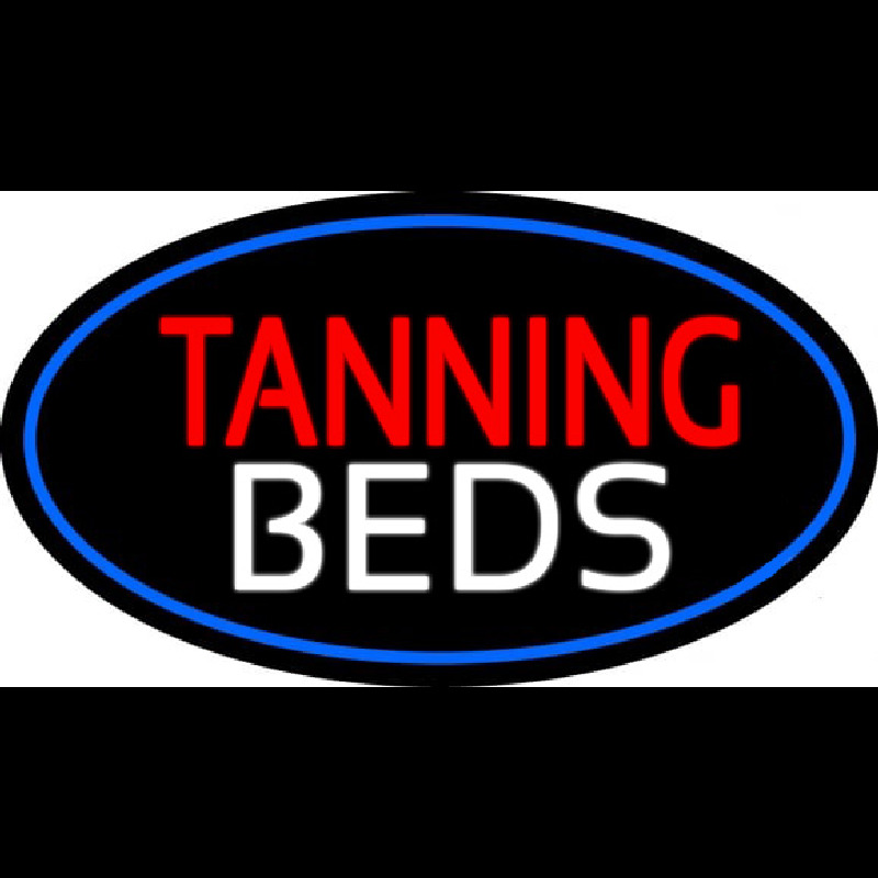 Tanning Beds Neontábla