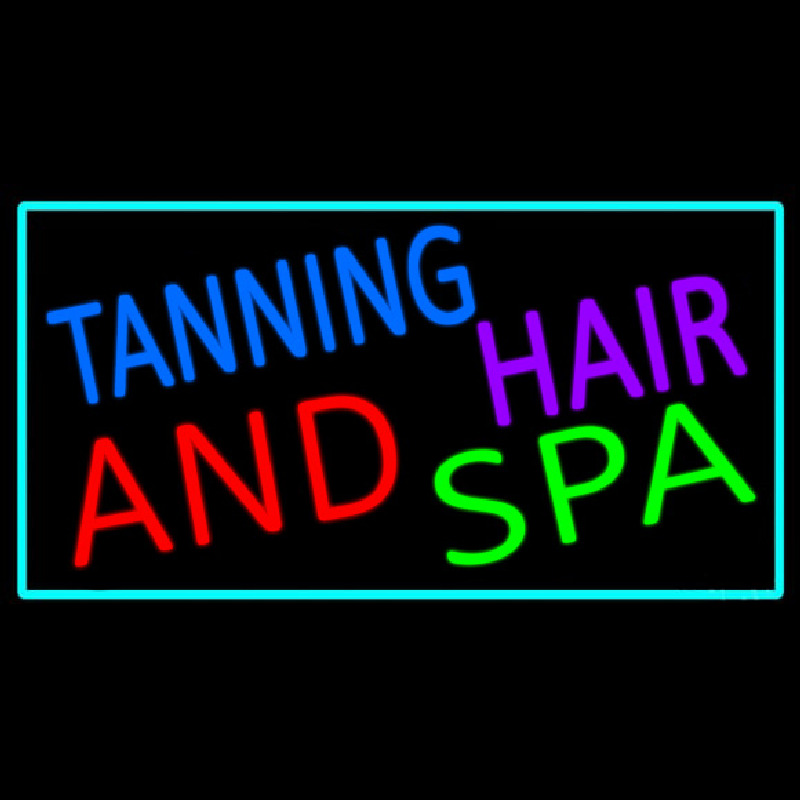 Tanning Hair And Spa Neontábla