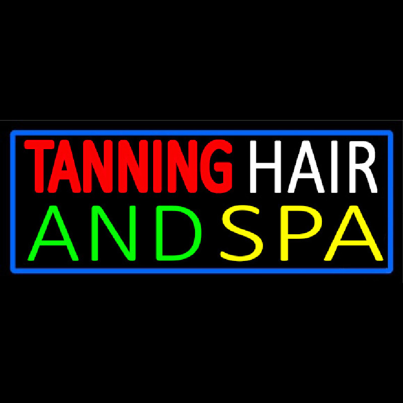 Tanning Hair And Spa Neontábla