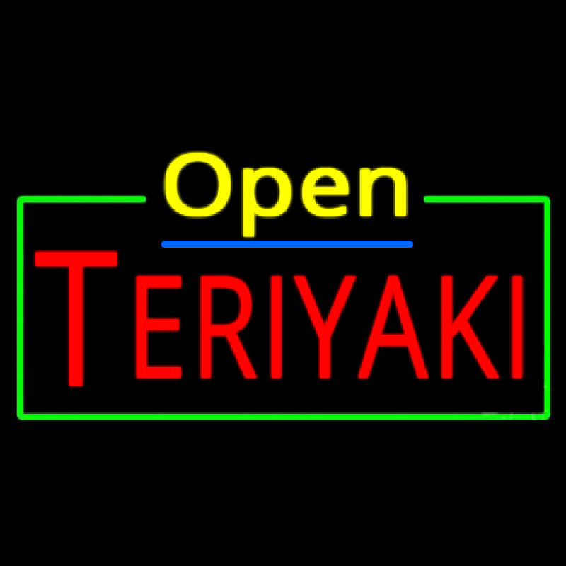 Teriyaki Neontábla