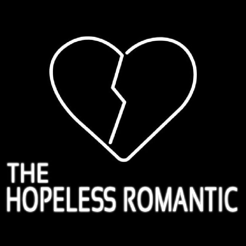 The Hopeless Romantic Neontábla