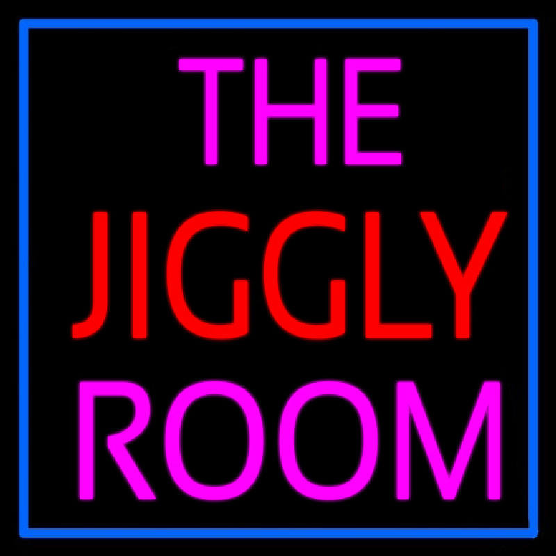 The Jiggly Room Neontábla