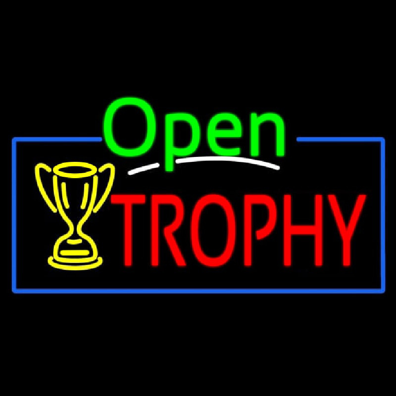 Trophy Neontábla