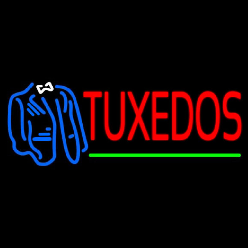 Tu edos Logo Green Line Neontábla