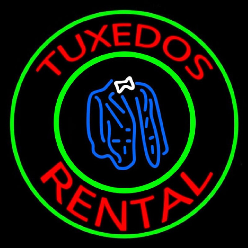 Tu edos Rental Neontábla