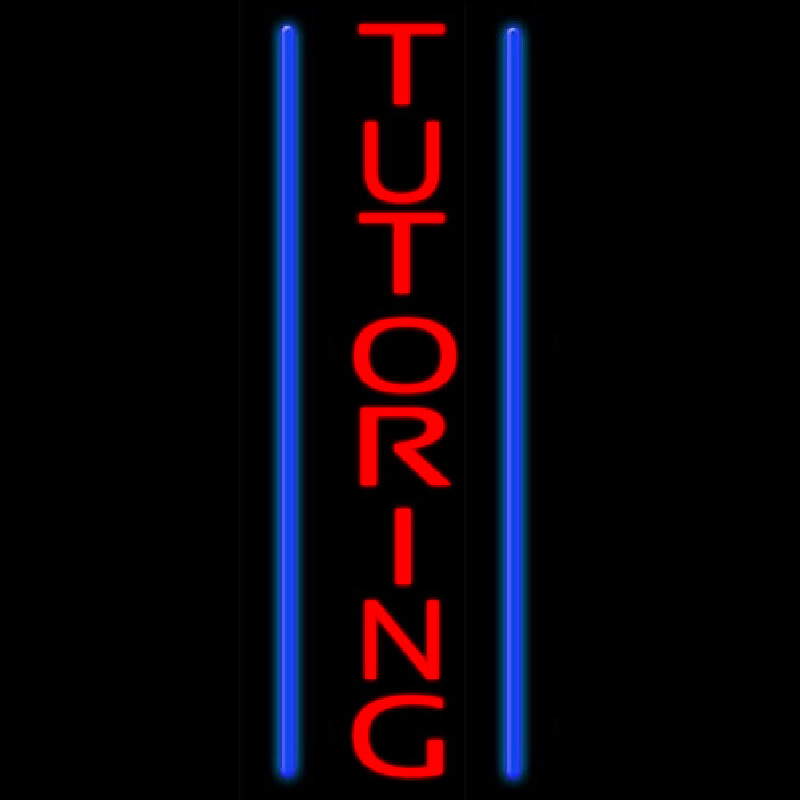 Tutoring Neontábla