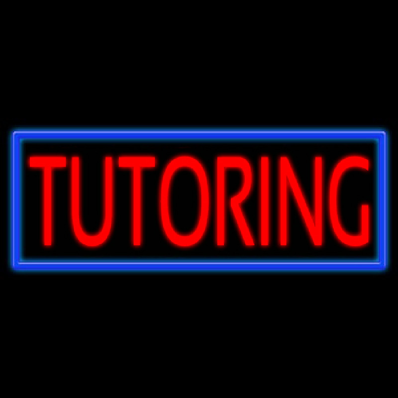 Tutoring Neontábla