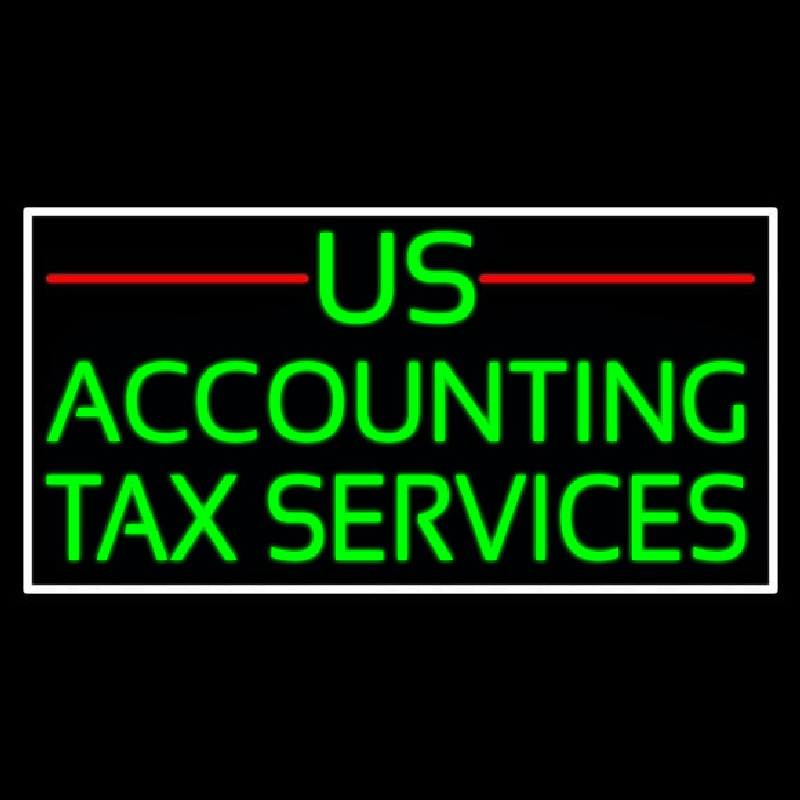 Us Accounting Ta  Service 1 Neontábla