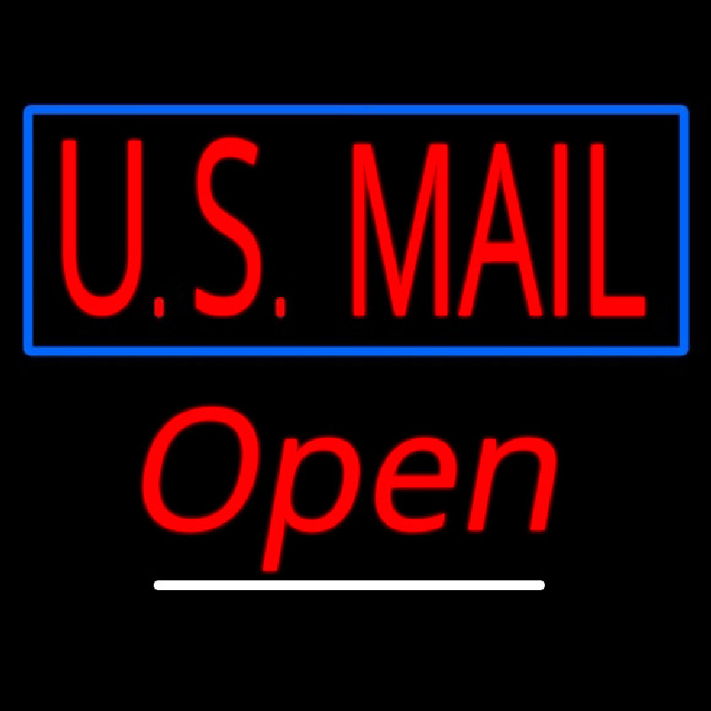 Us Mail Script2 Open Neontábla